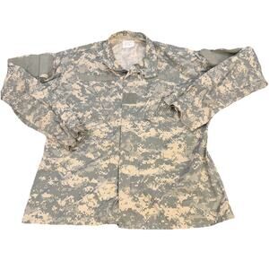 USED ARMY COAT ACU DIGITAL COMBAT UNIFORM SHIRT M 50/50 MATERIAL UCP JACKET TOP